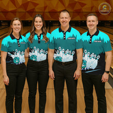 Load image into Gallery viewer, Custom Bowling Shirts for Women Men Bowling Jersey Polo &amp; 1/4 Zip Shirt for Team MBL221