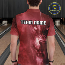 Load image into Gallery viewer, Wolf Bowling Shirts for Team Women Men Custom Wolf Bowling Jerseys for Couples MBL204