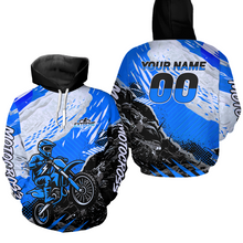 Load image into Gallery viewer, Custom Motocross Hoodie for Men Women Dirt Bike Racing Hoodie Custom Riding Shirt MH416