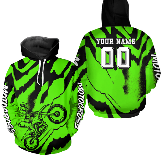 Personalized Motocross Hoodie for Men Women Dirt Bike Racing Hoodie Custom Riding Shirt MH428