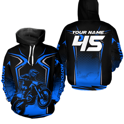 Custom Motocross Hoodie for Men Women Adult Dirt Bike Hoodie Off road Racing Shirt MH442