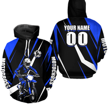 Load image into Gallery viewer, Custom Motocross Hoodie for Men Women Adult Dirt Bike Racing Hoodie Riding Shirt MH454