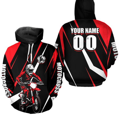 Custom Motocross Hoodie for Men Women Adult Dirt Bike Racing Hoodie Riding Shirt MH454