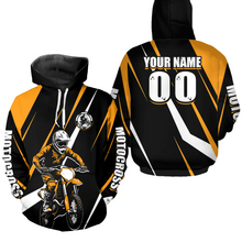 Load image into Gallery viewer, Custom Motocross Hoodie for Men Women Adult Dirt Bike Racing Hoodie Riding Shirt MH454