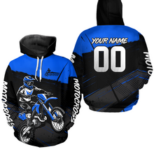 Load image into Gallery viewer, Custom Motocross Racing Hoodie for Men Women Adult Dirt Bike Hoodie Riding Shirt MH463