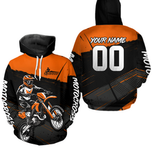 Load image into Gallery viewer, Custom Motocross Racing Hoodie for Men Women Adult Dirt Bike Hoodie Riding Shirt MH463