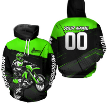 Load image into Gallery viewer, Custom Motocross Racing Hoodie for Men Women Adult Dirt Bike Hoodie Riding Shirt MH463