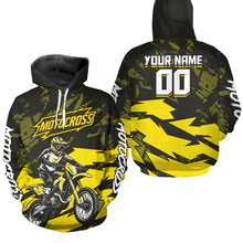 Load image into Gallery viewer, Custom Motocross Hoodie for Adult Men Women Dirt Bike Racing Hoodie Riding Shirt MH468