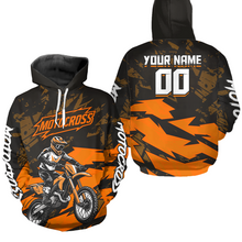 Load image into Gallery viewer, Custom Motocross Hoodie for Adult Men Women Dirt Bike Racing Hoodie Riding Shirt MH468