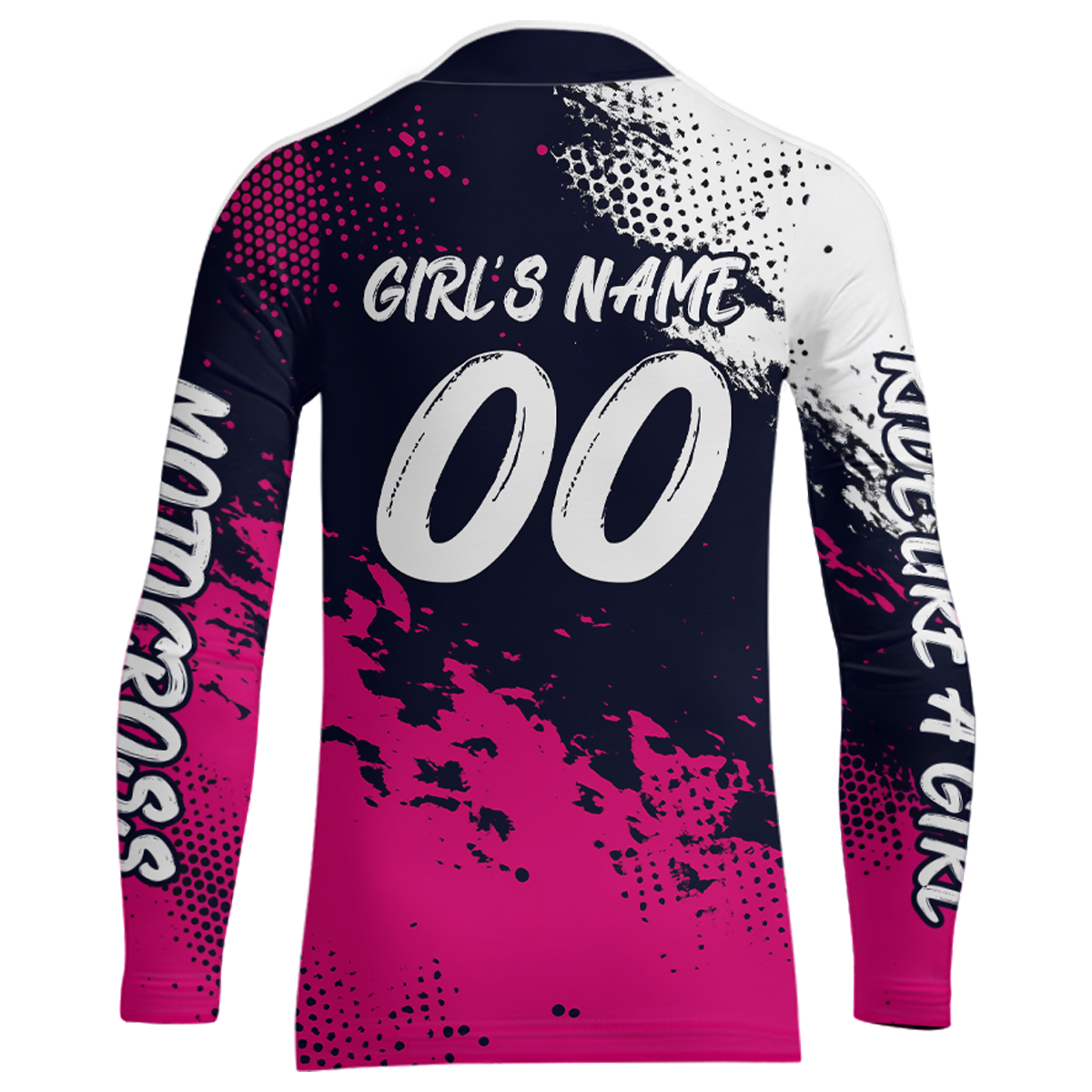 Custom Pink Motocross Racing Jersey for Women Kid Men Dirt Bike Shirts Off road Shirt XM477
