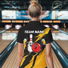 Load image into Gallery viewer, Yellow Funny Beer Bowling Shirts Beer Bowling Jersey Team Women Men Bowl League MBL258