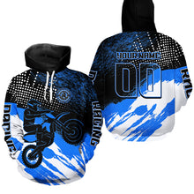 Load image into Gallery viewer, Custom Motocross Hoodie for Men Women Dirt Bike Racing Hoodie Moto Riding Shirt MH445