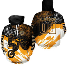 Load image into Gallery viewer, Custom Motocross Hoodie for Men Women Dirt Bike Racing Hoodie Moto Riding Shirt MH445