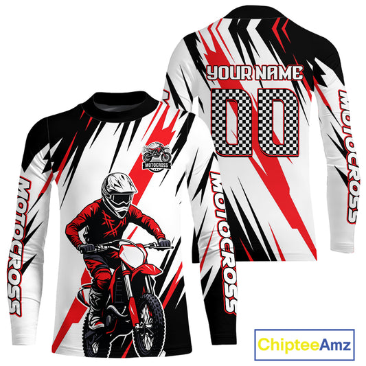 Custom Motocross Racing Jersey for Men Women Kid Dirt Bike Motorcycle Riding Shirt XM453