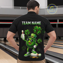 Load image into Gallery viewer, Funny St Patrick Day Bowling Bowling Jersey for Men Bowling Team Shirts Polo &amp; 1/4 Zip HNT192