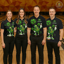 Load image into Gallery viewer, Funny St Patrick Day Bowling Bowling Jersey for Men Bowling Team Shirts Polo &amp; 1/4 Zip HNT192