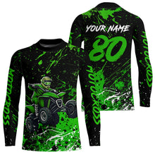 Load image into Gallery viewer, Green Youth ATV Motocross Shirts Kid Men Women Custom Off-Road Quad Bike Shirt UPF30+ DNT77
