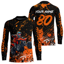 Load image into Gallery viewer, Orange Youth ATV Motocross Shirts Kid Men Women Custom Off-Road Quad Bike Shirt UPF30+ DNT77