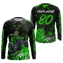 Load image into Gallery viewer, Green Youth ATV Motocross Shirts Kid Men Women Custom Off-Road Quad Bike Shirt UPF30+ DNT77