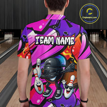 Load image into Gallery viewer, Custom Funny Bowling Jersey for Men Bowling Uniform Bowling Team Shirts Polo &amp; 1/4 Zip HNT130