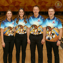 Load image into Gallery viewer, Funny Horse Bowling Jersey for Women Custom Bowling Team Shirts Bowling League Polo &amp; 1/4 Zip HNT182
