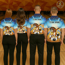 Load image into Gallery viewer, Funny Horse Bowling Jersey for Men Custom Bowling Team Shirts Bowling League Polo &amp; 1/4 Zip HNT182