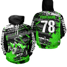 Load image into Gallery viewer, ATV Motocross Hoodie for Men Women Custom ATV Quad Bike for Kid Adult Off Road Hoodie HOT35