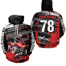 Load image into Gallery viewer, ATV Motocross Hoodie for Men Women Custom ATV Quad Bike for Kid Adult Off Road Hoodie HOT35
