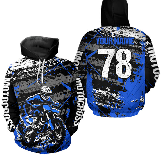 Motocross Hoodie Dirt Bike Off Road Custom Motocross Hoodie Shirt for Men Women HOT24