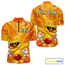 Load image into Gallery viewer, Colorful shirt with a duck design and 'Team Name' text on a white background