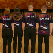 Load image into Gallery viewer, Custom Funny French Bulldog Bowling Jersey for Men Bowling Team Shirts Polo &amp; 1/4 Zip HNT185