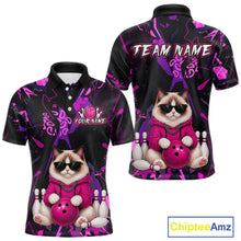Load image into Gallery viewer, Custom Funny Ragdoll Cat Bowling Jersey for Men Bowling League Bowling Team Shirts HN288