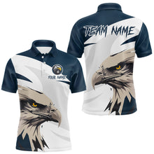 Load image into Gallery viewer, Custom Eagle 8 Ball Billiard Shirts for Men Billiard Tournament Billiard Team Shirts Polo &amp; 1/4 Zip NNT109