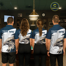 Load image into Gallery viewer, Custom Eagle 8 Ball Billiard Shirts for Women Billiard Tournament Billiard Team Shirts Polo &amp; 1/4 Zip NNT109