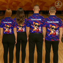 Load image into Gallery viewer, Custom Chihuahua Dog Bowling Jersey for Men Bowling Uniform Polo &amp; 1/4 Zip Bowling Team Shirts HNT262
