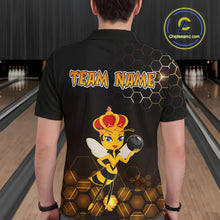 Load image into Gallery viewer, Custom Funny Bee Bowling Bowling Jersey for Men Bowling Team Shirts Polo &amp; 1/4 Zip HNT195