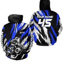 Load image into Gallery viewer, Custom ATV Quad Bike Off Road Hoodie for Men Women ATV Motocross Hoodie for Kid Adult HOT33