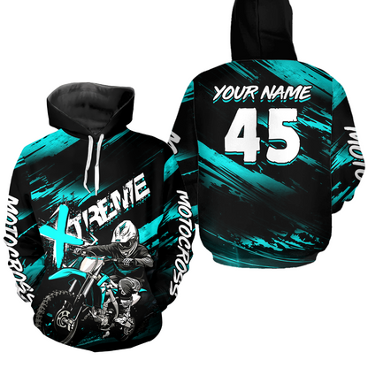 Motocross Racing Hoodie Custom Dirt Bike Off Road Motocross Hoodie Shirt for Men Women HOT22