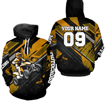 Youth ATV Motocross Hoodie Custom Off-Road Quad Bike Hoodie for Kid Men Women HOT06