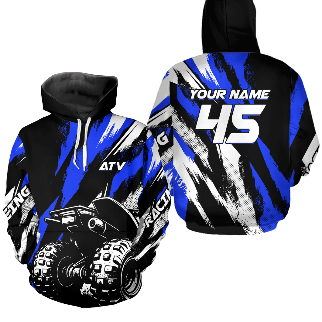 Custom ATV Motocross Hoodie Jersey Youth Off-Road Hoodie Shirt for Men Women Kid HOT04