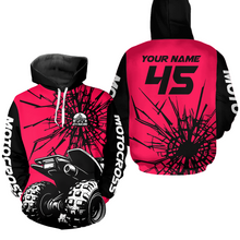 Load image into Gallery viewer, Custom ATV Motocross Hoodie Youth Off-Road Quad Bike Hoodie for Kid Men Women HOT05