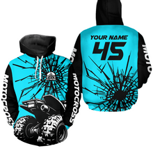 Load image into Gallery viewer, Custom ATV Motocross Hoodie Youth Off-Road Quad Bike Hoodie for Kid Men Women HOT05