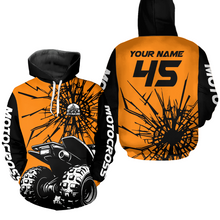 Load image into Gallery viewer, Custom ATV Motocross Hoodie Youth Off-Road Quad Bike Hoodie for Kid Men Women HOT05
