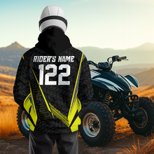 Load image into Gallery viewer, Yellow Atv Motocross Hoodie For Adult&amp;Kid Upf30+ Pink Quad Bike Shirt Off-Road Atv Mx Racing NHN013