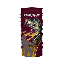 Load image into Gallery viewer, Bass Fishing Hook Jerseys Fisherman Performance Custom Name Fishing UV Shirts TTN04
