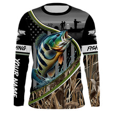 Load image into Gallery viewer, Peacock Bass Custom name Long Sleeve tournament Fishing jerseys Shirts for Fisherman TTN46