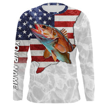 Load image into Gallery viewer, Redfish Red Drum Fishing Custom UV Protection Shirts, Redfish Fishing Jerseys, Fishing Tournament Shirt TTN67