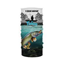 Load image into Gallery viewer, Custom Northern Pike Fishing jerseys, Pike Long Sleeve performance Fishing Shirts TTV80