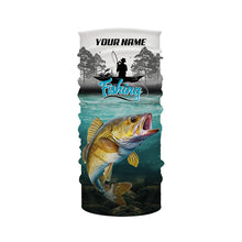 Load image into Gallery viewer, Personalized Walleye Fishing Jerseys, Walleye Tournament Fishing Shirts TTV54