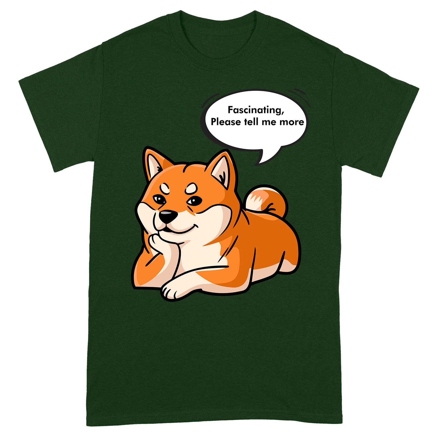 Funny Shiba Inu Dog Unisex Standard T-Shirt, Shiba Inu Funny Tee For Dog Lover IPHW9364